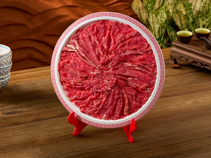 Bò Tươi Dính Đĩa ( Set ) – Bò Tơ Quán Mộc