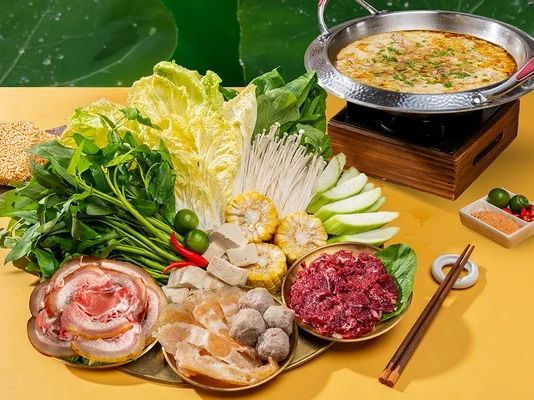 Lẩu riêu cua đặc biệt – Bò Tơ Quán Mộc