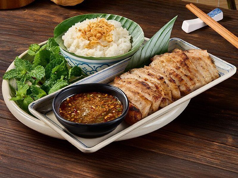 Má Heo Nướng Mộc Vị Xôi Nếp – Bò Tơ Quán Mộc